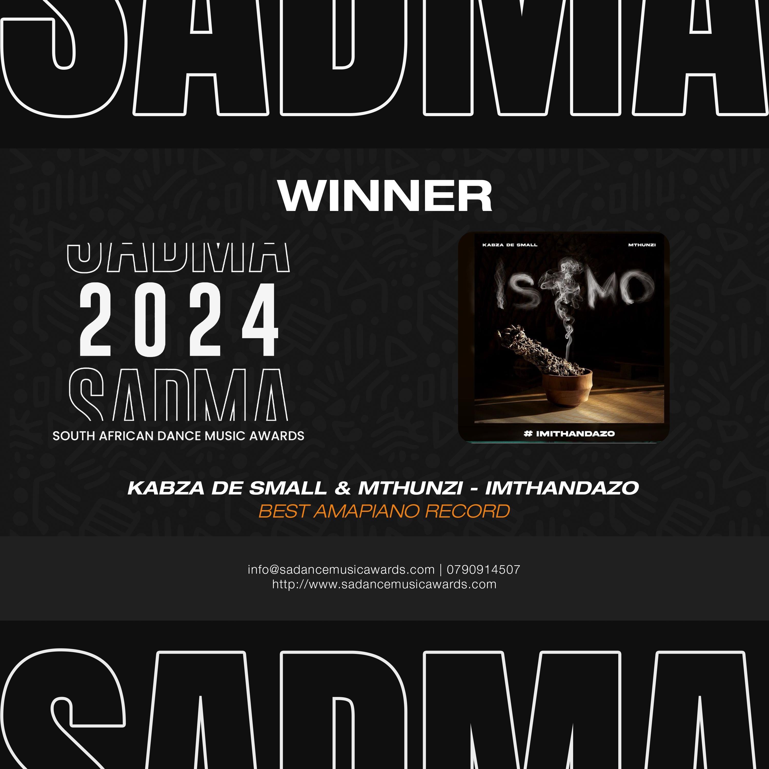 SADMA Award Winner 5