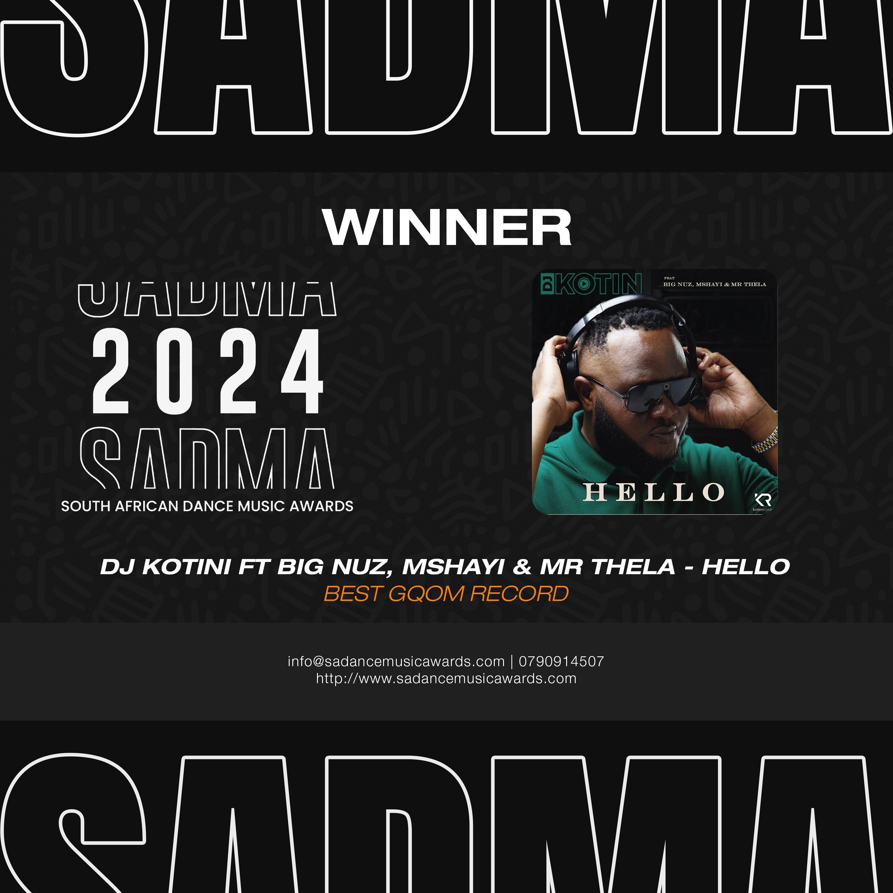 SADMA Award Winner 6